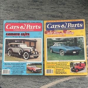 Vintage Cars & Parts Magazines Nov Dec 1984